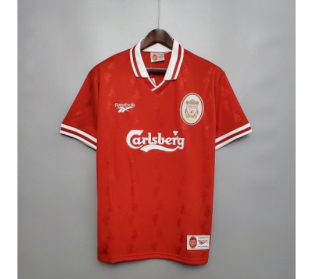 Liverpool 96/97 Home Red Soccer Jersey